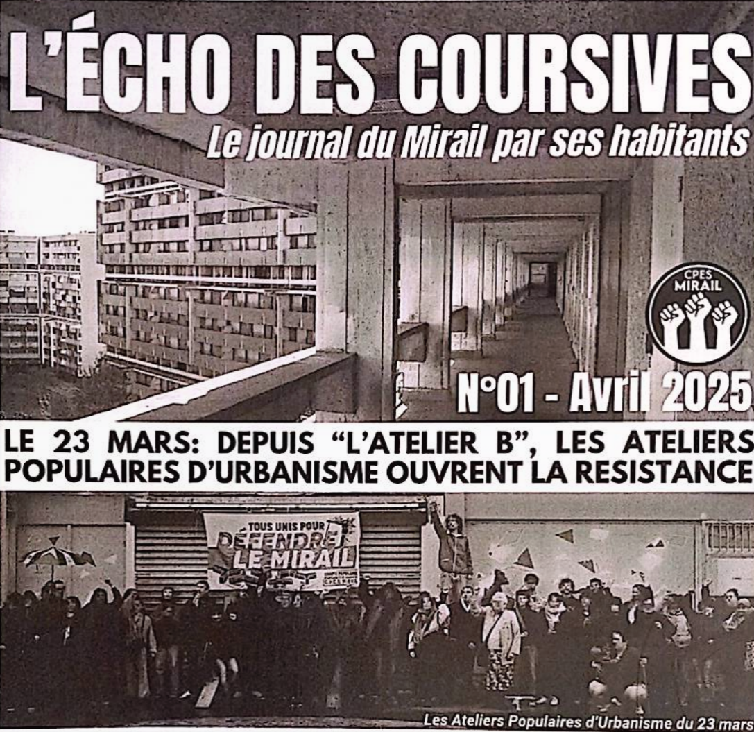 Couverture du numéro 1 de L’Écho des coursives