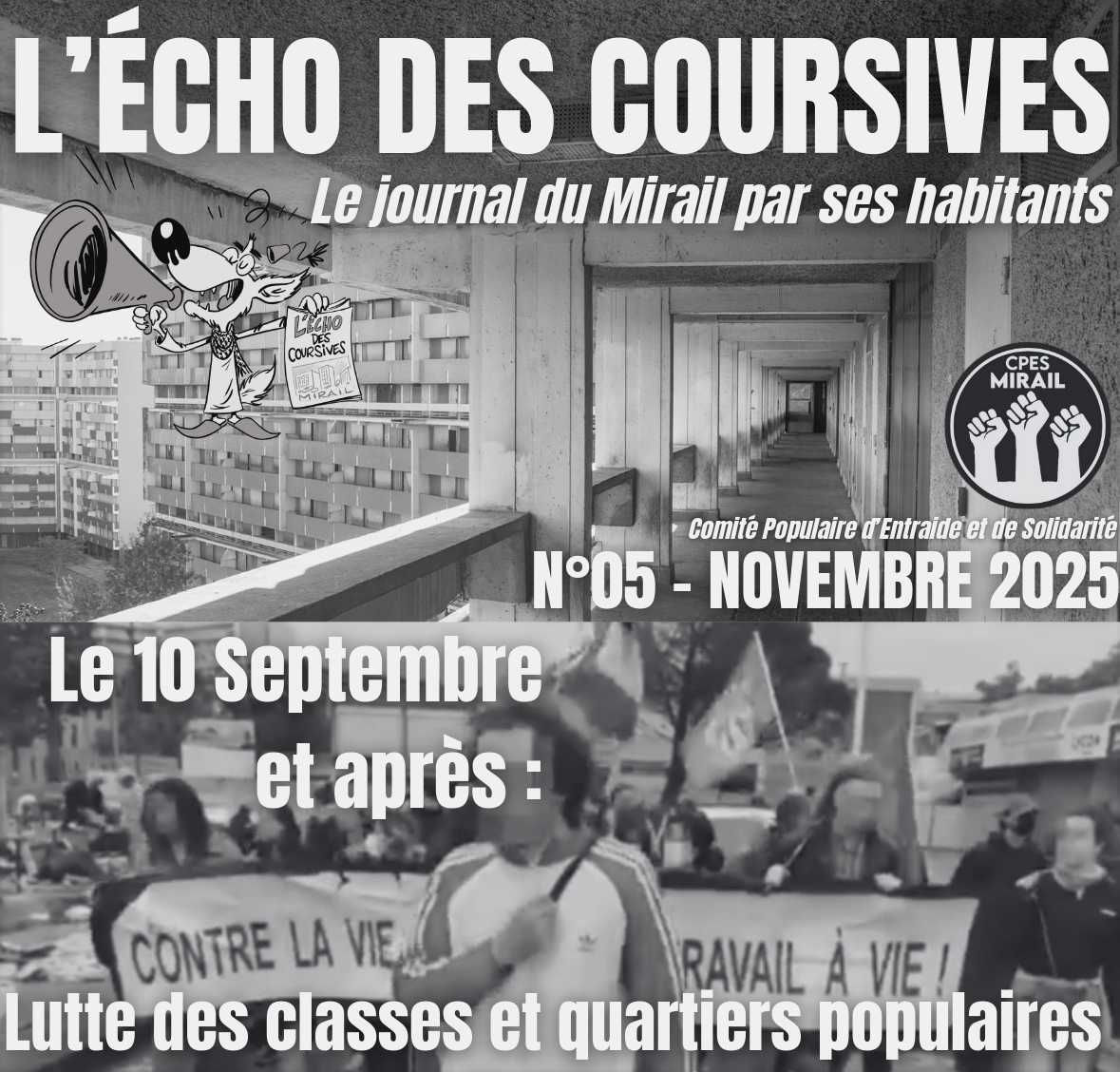 Couverture du numéro 5 de L’Écho des coursives